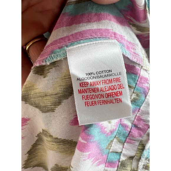 VTG Beaded Multicolored Maxi Dress | Boho Coastal Cowgirl Whimsigoth Festival M - Picture 15 of 16